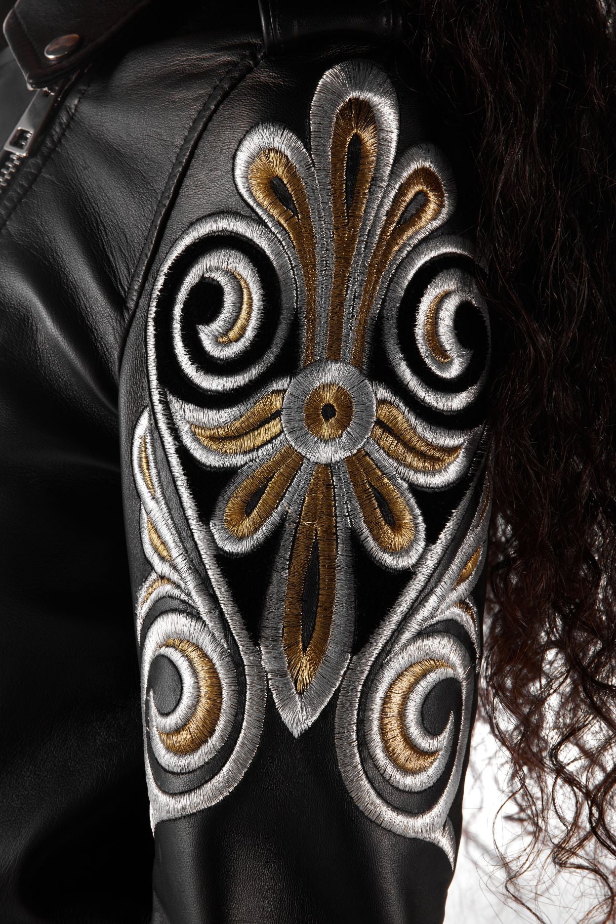 Libya 03 Leather Biker Jacket