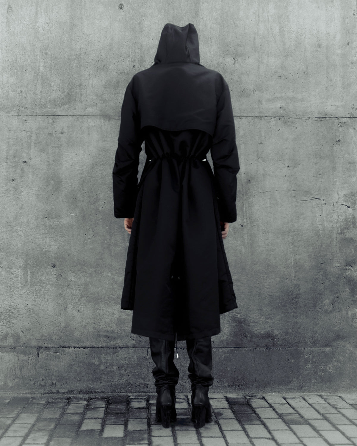 Kabut Nylon Parka Black