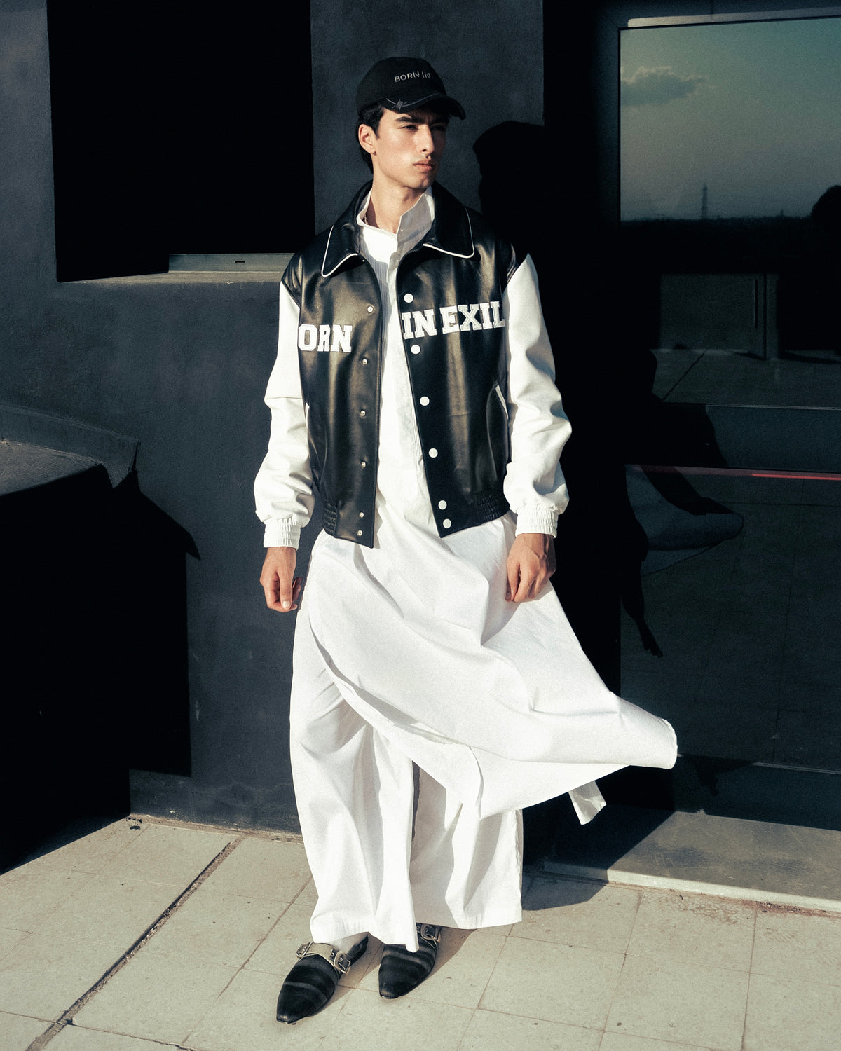 Alumni Varsity Jacket Black