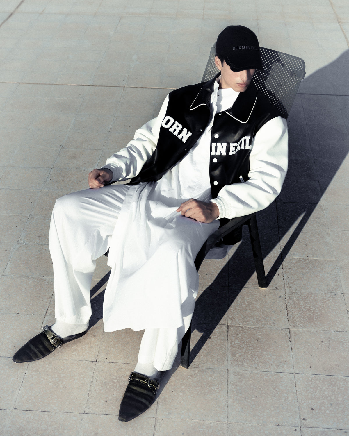 Alumni Varsity Jacket Black